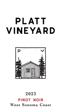 TABC label artwork for Platt Vineyard Pinot Noir West Sonoma Coast