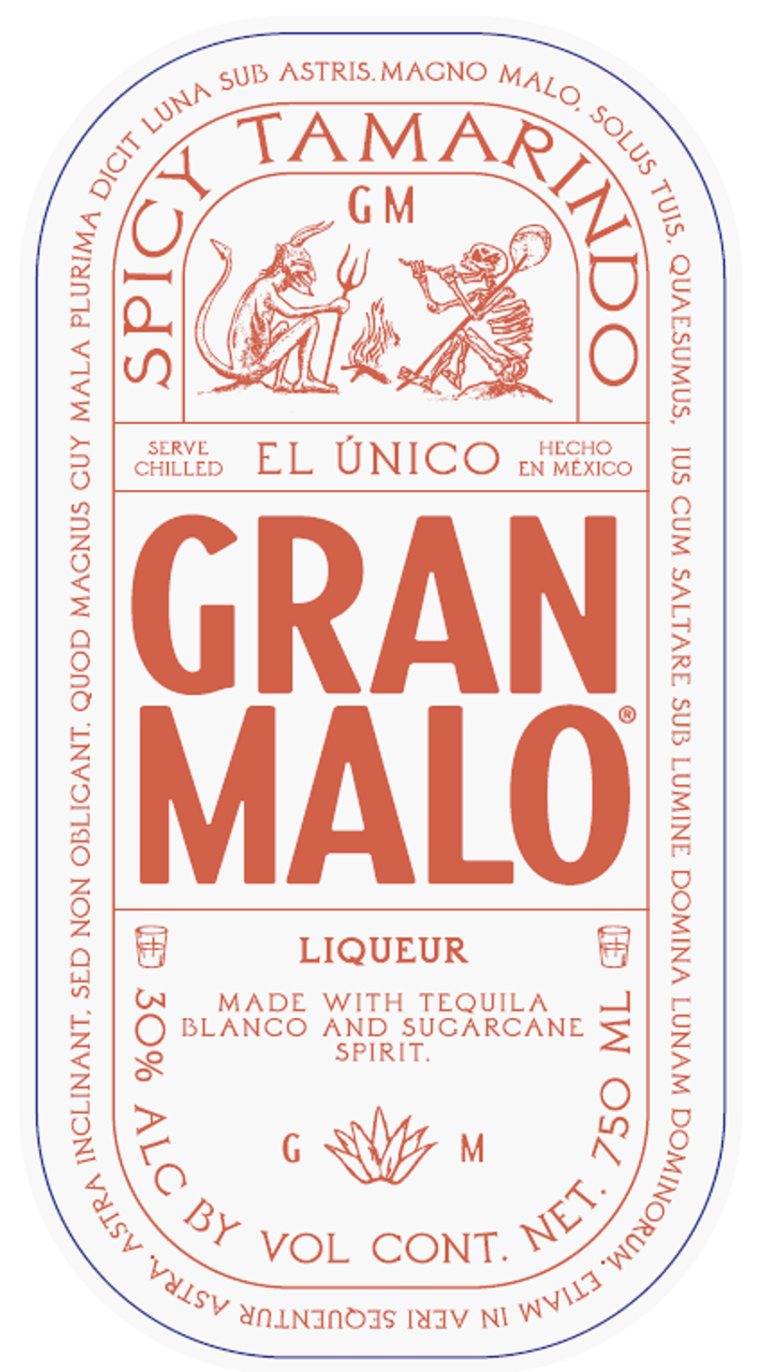 TABC label artwork for Gran Malo Spicy Tamarindo