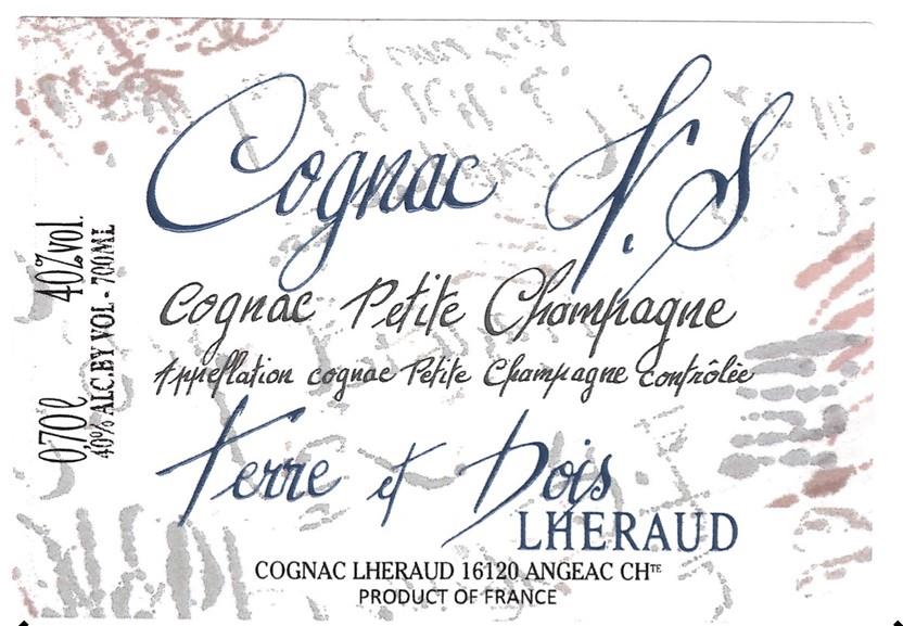 TABC label artwork for Cognac Lheraud Vs Terre & Bois