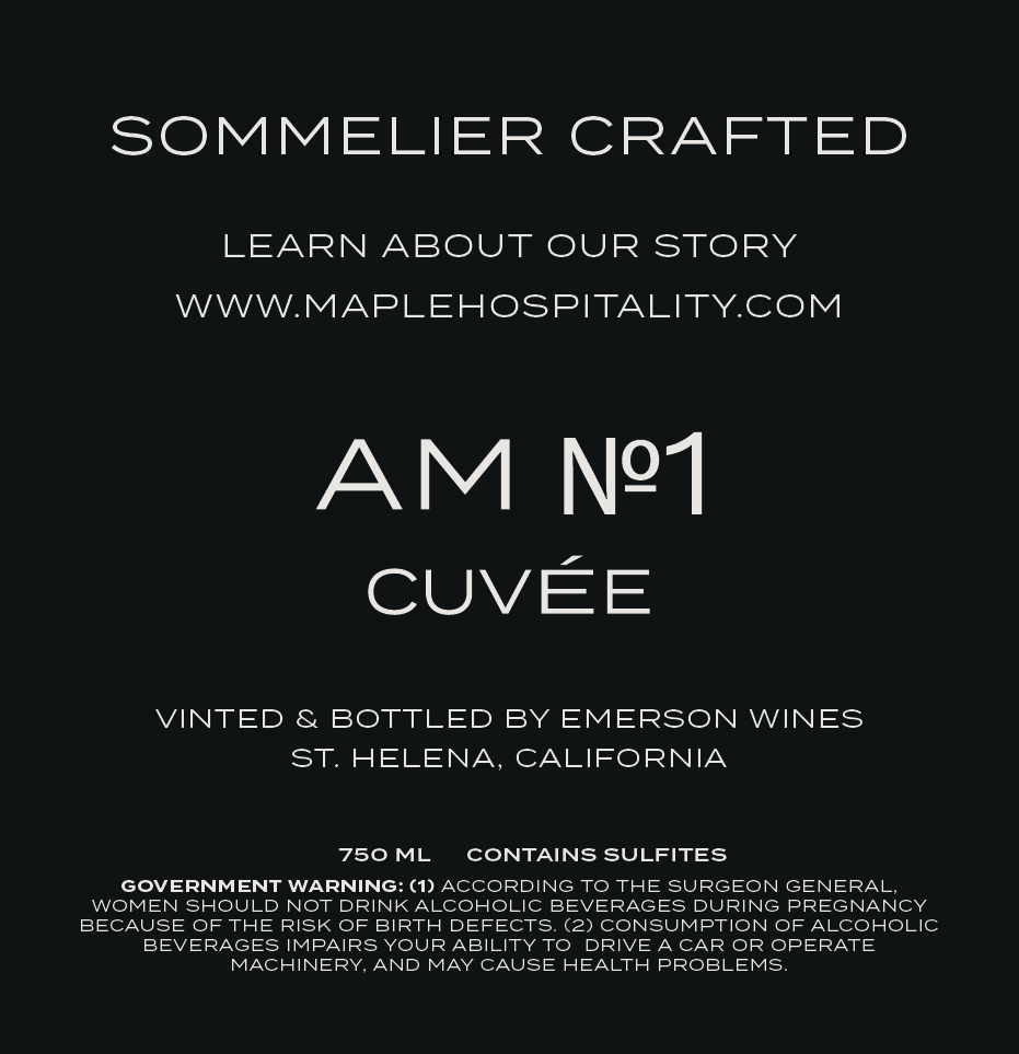 TABC label artwork for Samara AM No.1 Cuvee Grenache Oakville