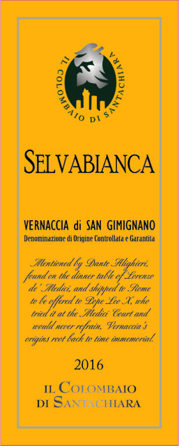 TABC label artwork for IL COLOMBAIO DI SANTA CHIARA SELVABIANCA