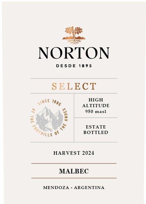 TABC label artwork for NORTON BARREL SELECT RED BLEND