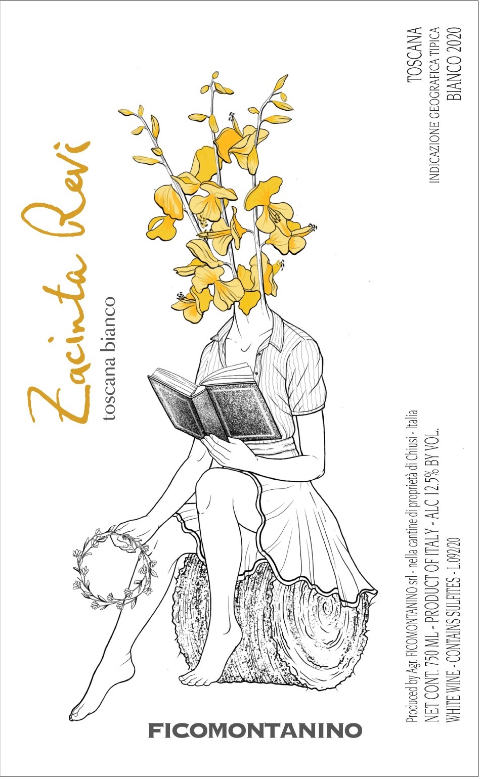 TABC label artwork for FICOMONTANINO ZACINTA REVI TOSCANA