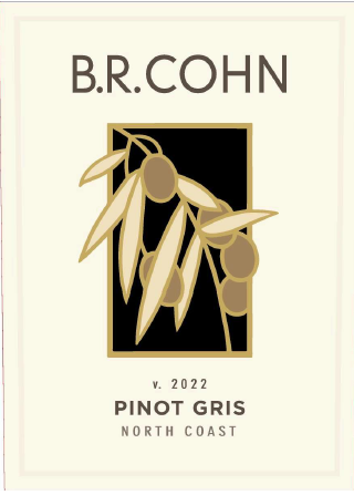 TABC label artwork for B.R. Cohn Pinot Gris North Coast