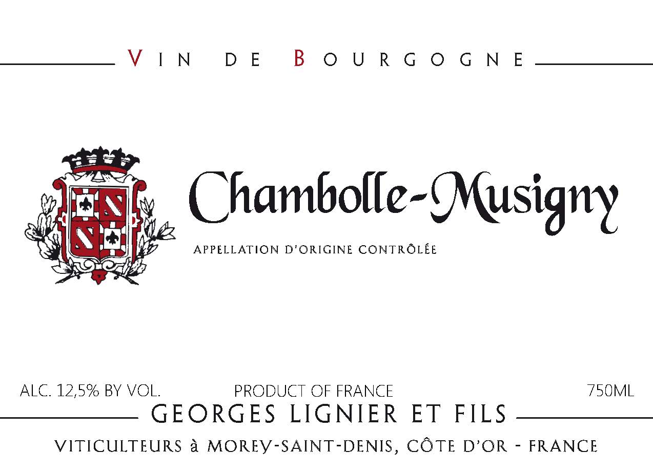 TABC label artwork for Georges Lignier & Fils Chambolle-Musigny