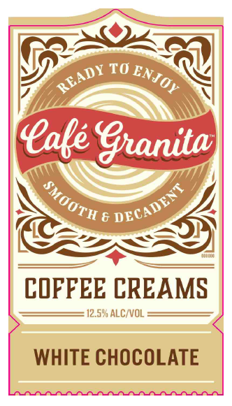 TABC label artwork for CAFE GRANITA WHITE CHOCOLATE