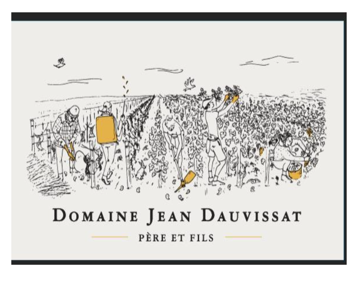 TABC label artwork for Chablis - DOMAINE JEAN DAUVISSAT PÉRE ET FILS