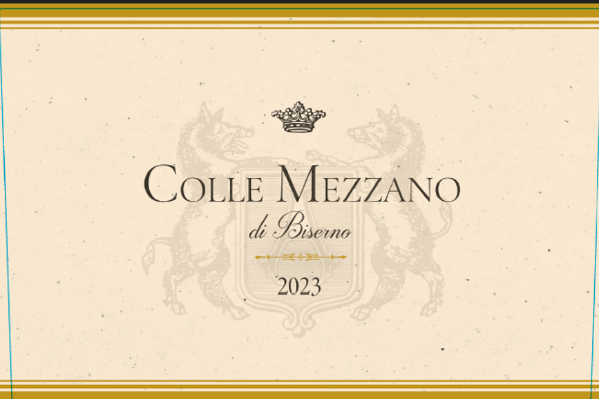 TABC label artwork for Biserno ColleMezzano di Biserno