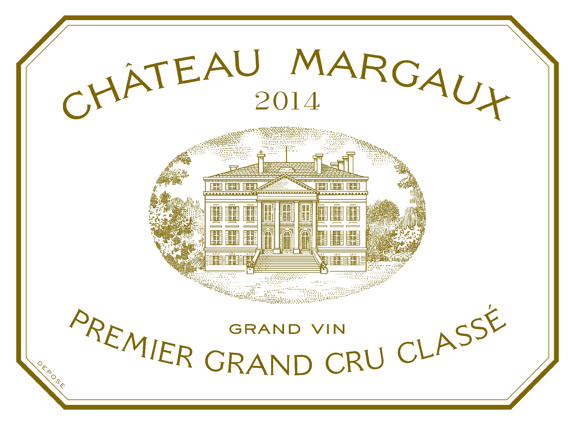 TABC label artwork for Chateau Margaux Premier Grand Cru Classe Red