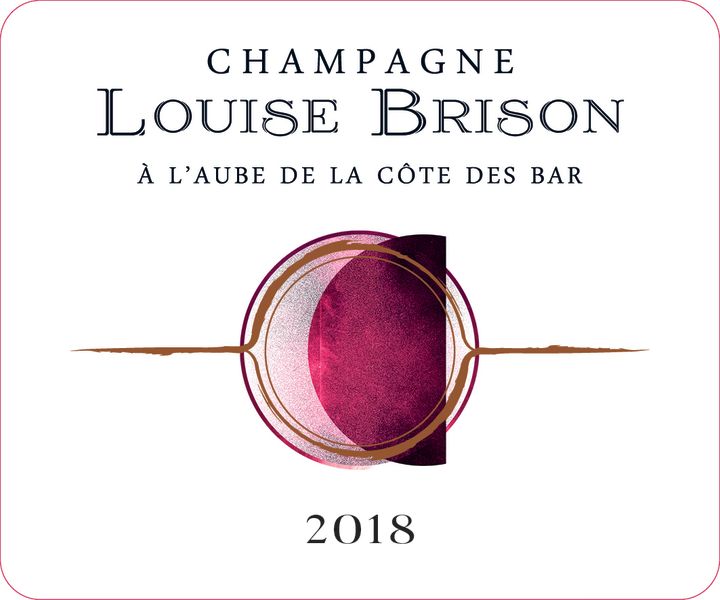 TABC label artwork for Champagne Louise Brison A l'Aube de la Cote des Bar