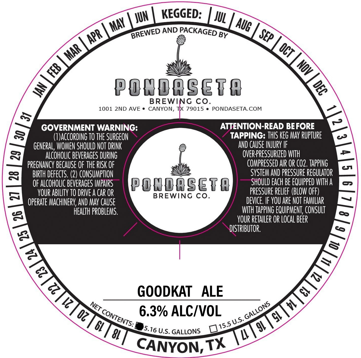 TABC label artwork for Goodkat