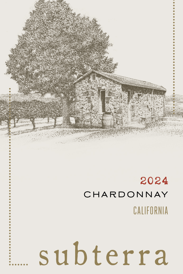 TABC label artwork for Subterra Chardonnay