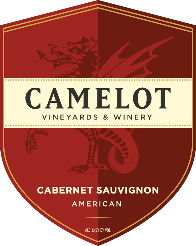 TABC label artwork for CAMELOT CABERNET SAUVIGNON AMERICAN