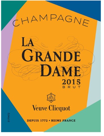 TABC label artwork for Veuve Clicquot  La Grande Dame 2015 6 750ml BTG Upgrade - 1100736