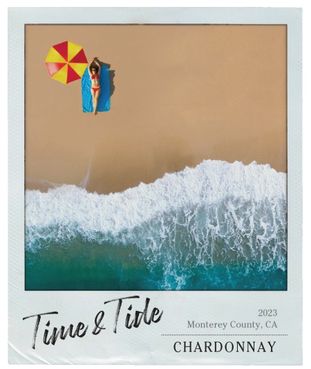 TABC label artwork for Time & Tide Chardonnay Monterey
