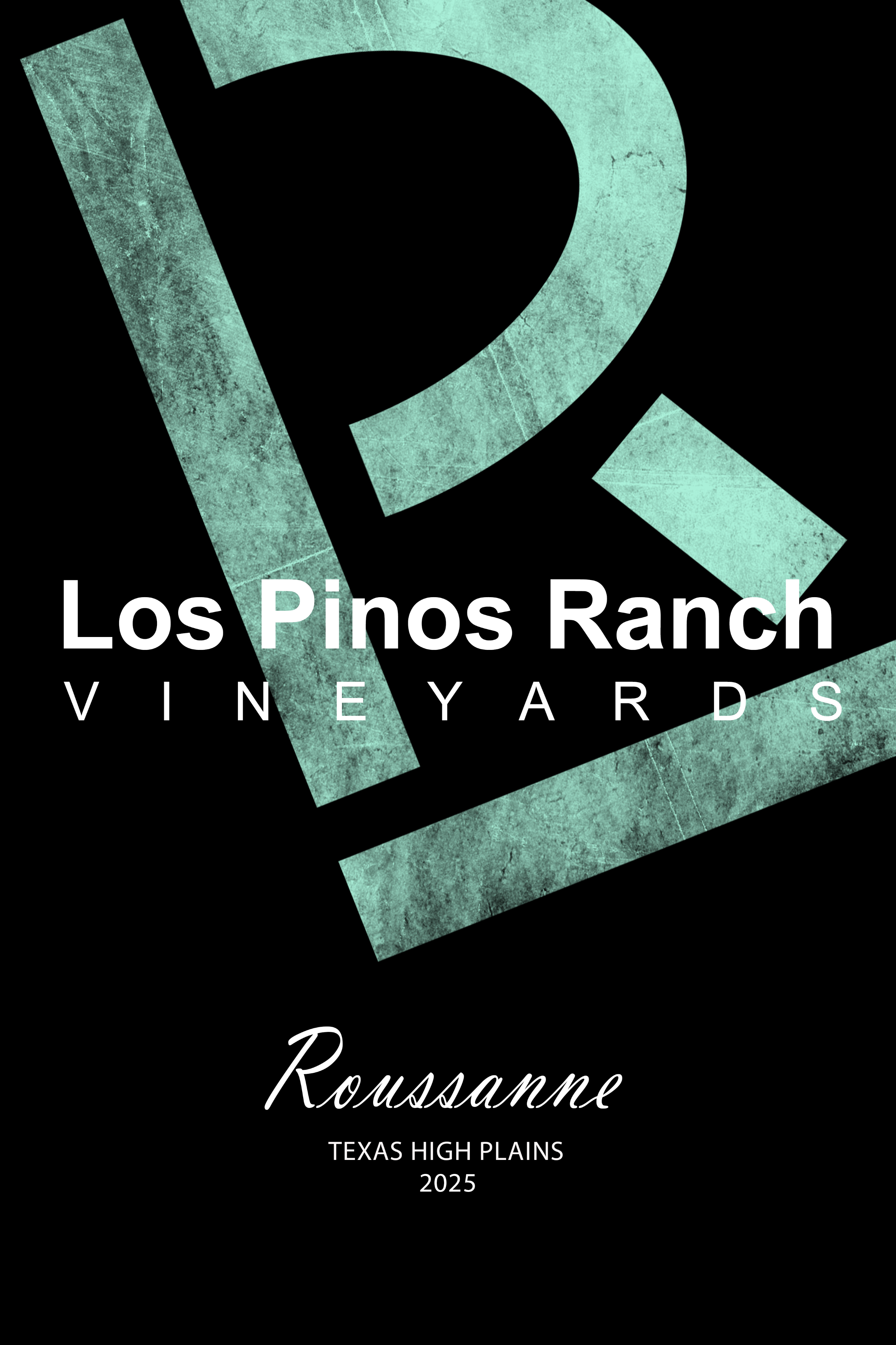 TABC label artwork for Los Pinos Ranch Roussanne Texas High Plains