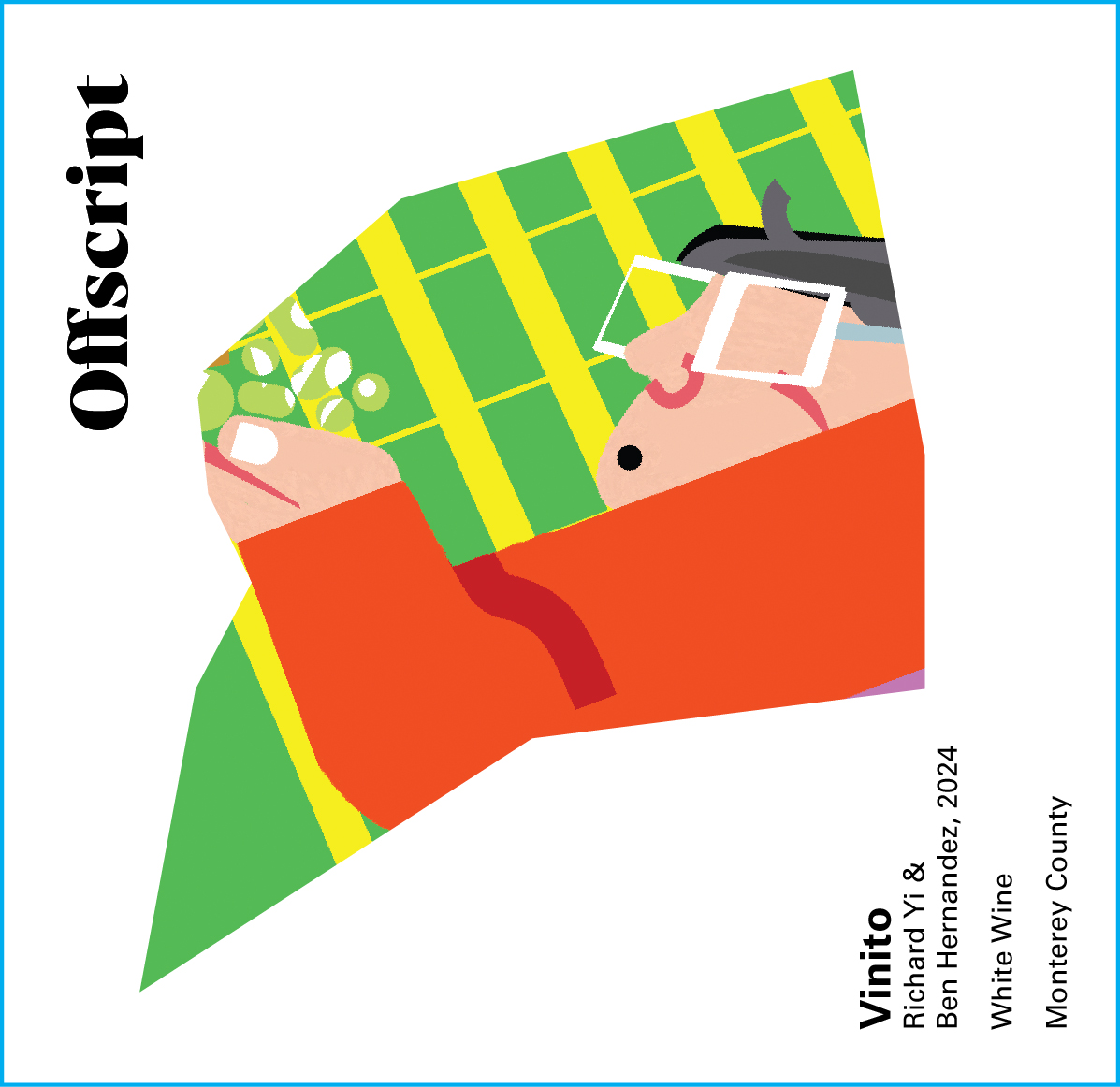 TABC label artwork for Offscript Vinito CA - Monterey