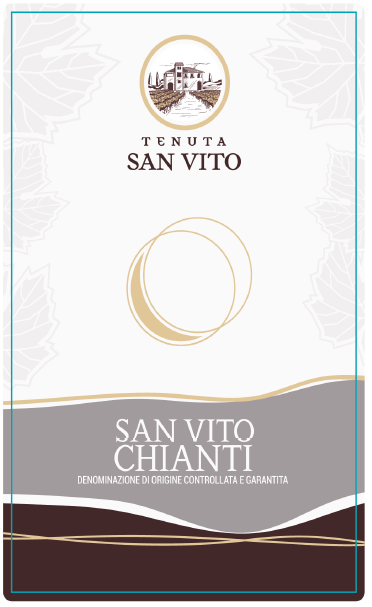 TABC label artwork for Tenuta San Vito Chianti DOCG