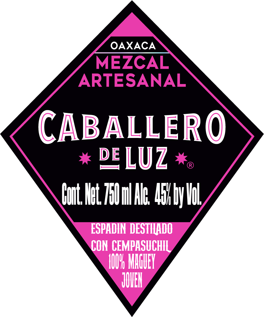 TABC label artwork for Caballero De Luz Espadin Destilado Con Cempasuchil