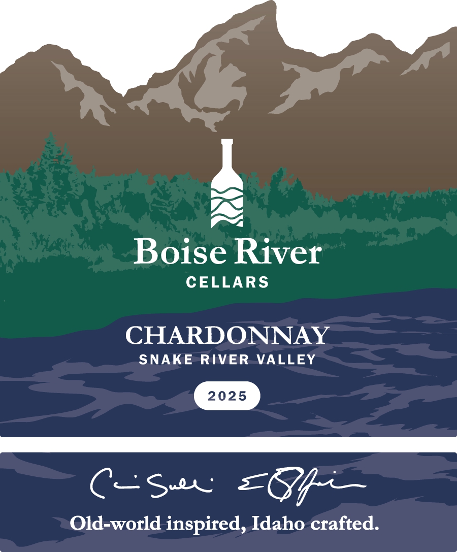 TABC label artwork for Boise River Cellars Snake River Valley Chardonnay