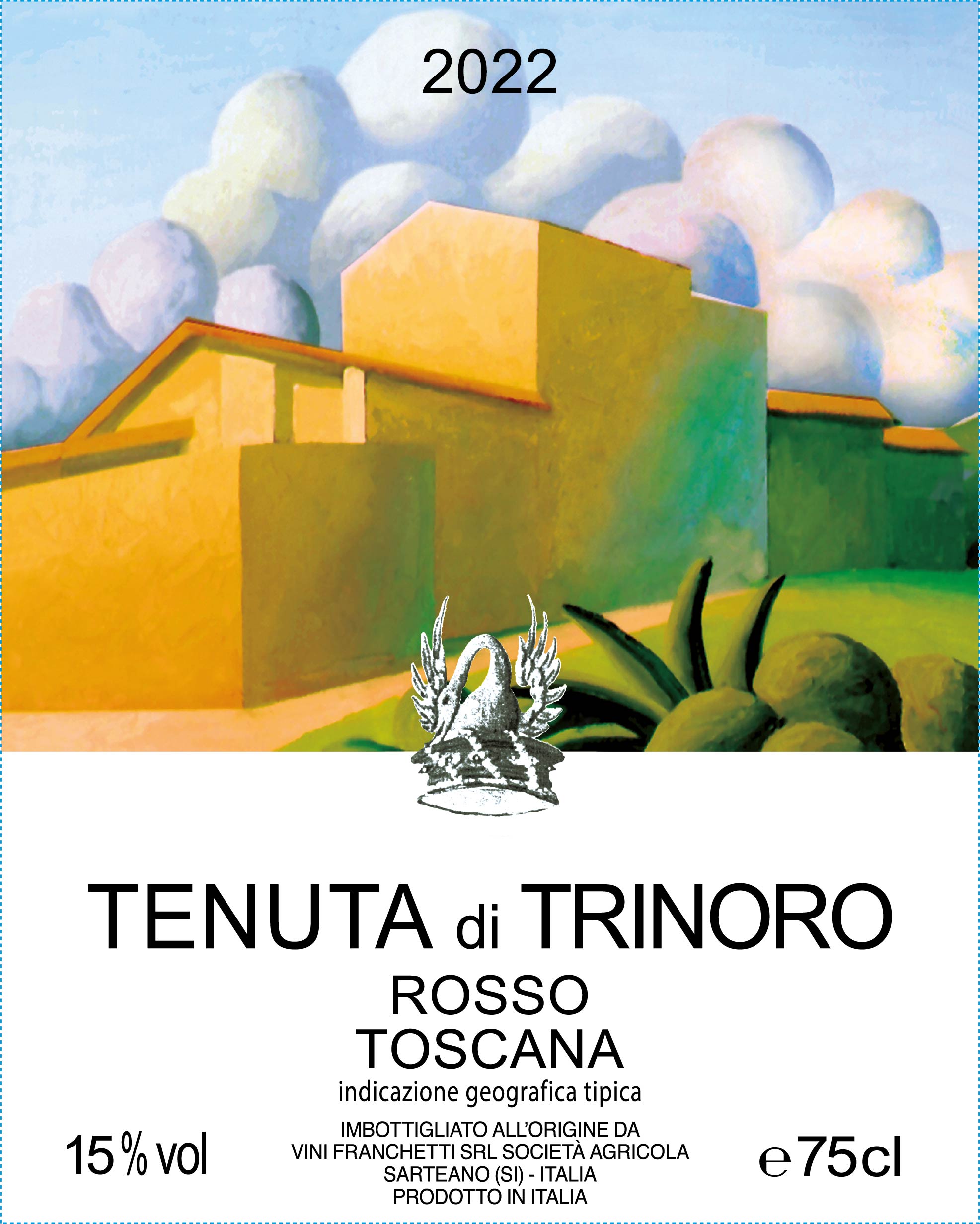 TABC label artwork for TRINORO TENUTA DI TRINORO