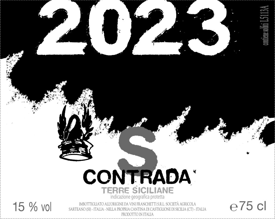 TABC label artwork for Passopisciaro Contrada S