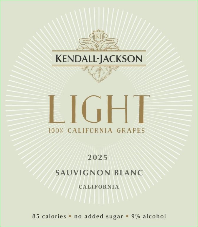 TABC label artwork for KENDALL JACKSON SAUVIGNON BLANC CA LIGHT