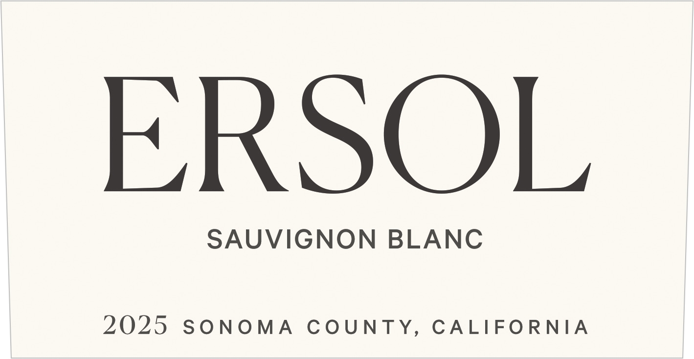 TABC label artwork for Ersol Sauvignon Blanc Sonoma County