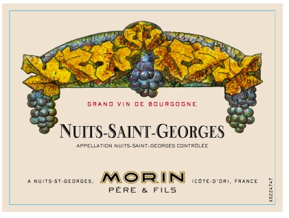 TABC label artwork for Morin Pere & Fils Nuits Saint Georges