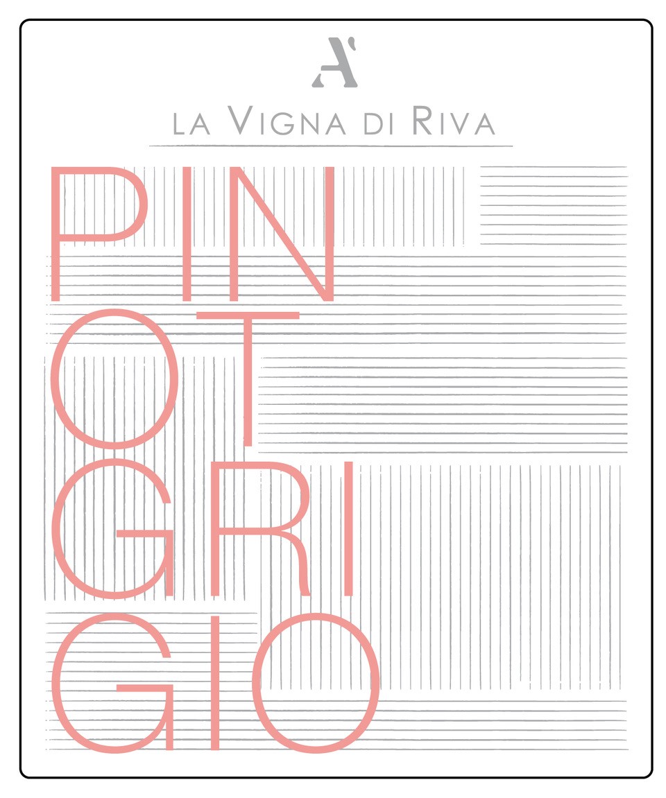 TABC label artwork for LA VIGNA DI RIVA PINOT GRIGIO ROSE