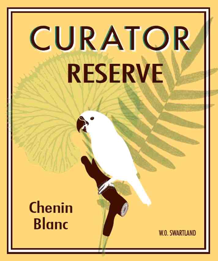 TABC label artwork for The Curator Broadbent Reserve Chenin Blanc W O Swartland