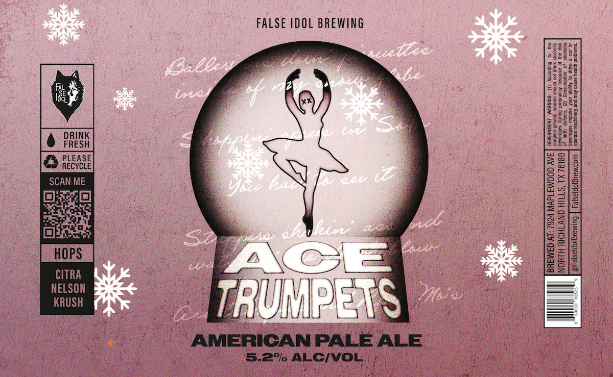 TABC label artwork for Ace Trumpets