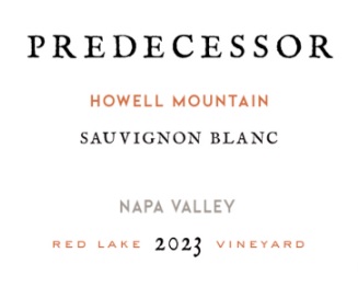 TABC label artwork for Predecessor Red Lake Sauvignon Blanc