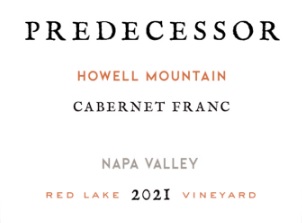 TABC label artwork for Predecessor Red Lake Cabernet Franc
