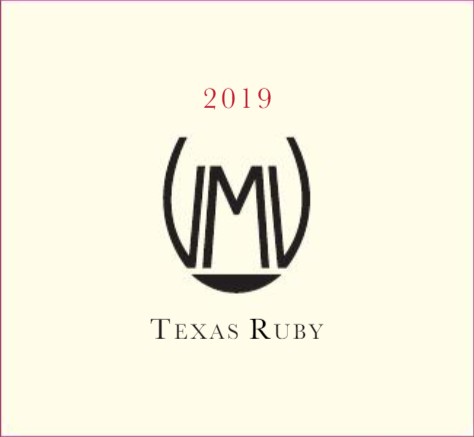 TABC label artwork for VALLEY MILLS VINEYARDS TEXAS RUBY