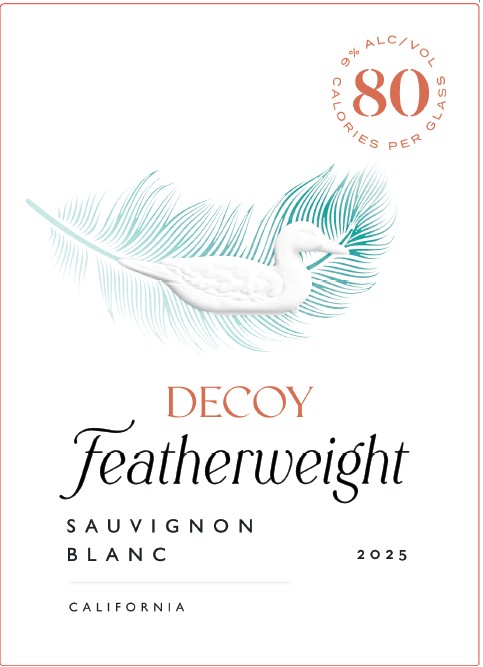 TABC label artwork for Decoy Featherweight Sauvignon Blanc