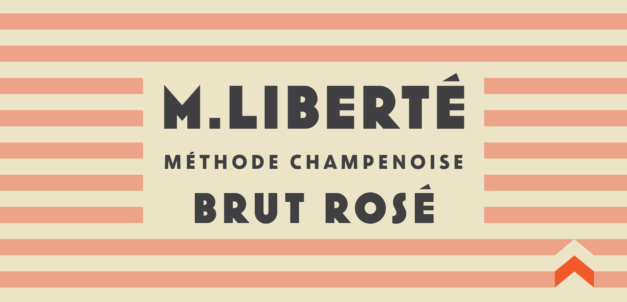 TABC label artwork for M. Liberté Sparkling Rose