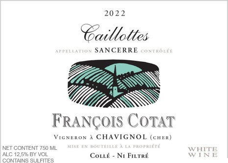 TABC label artwork for FRANCOIS COTAT CAILLOTTES