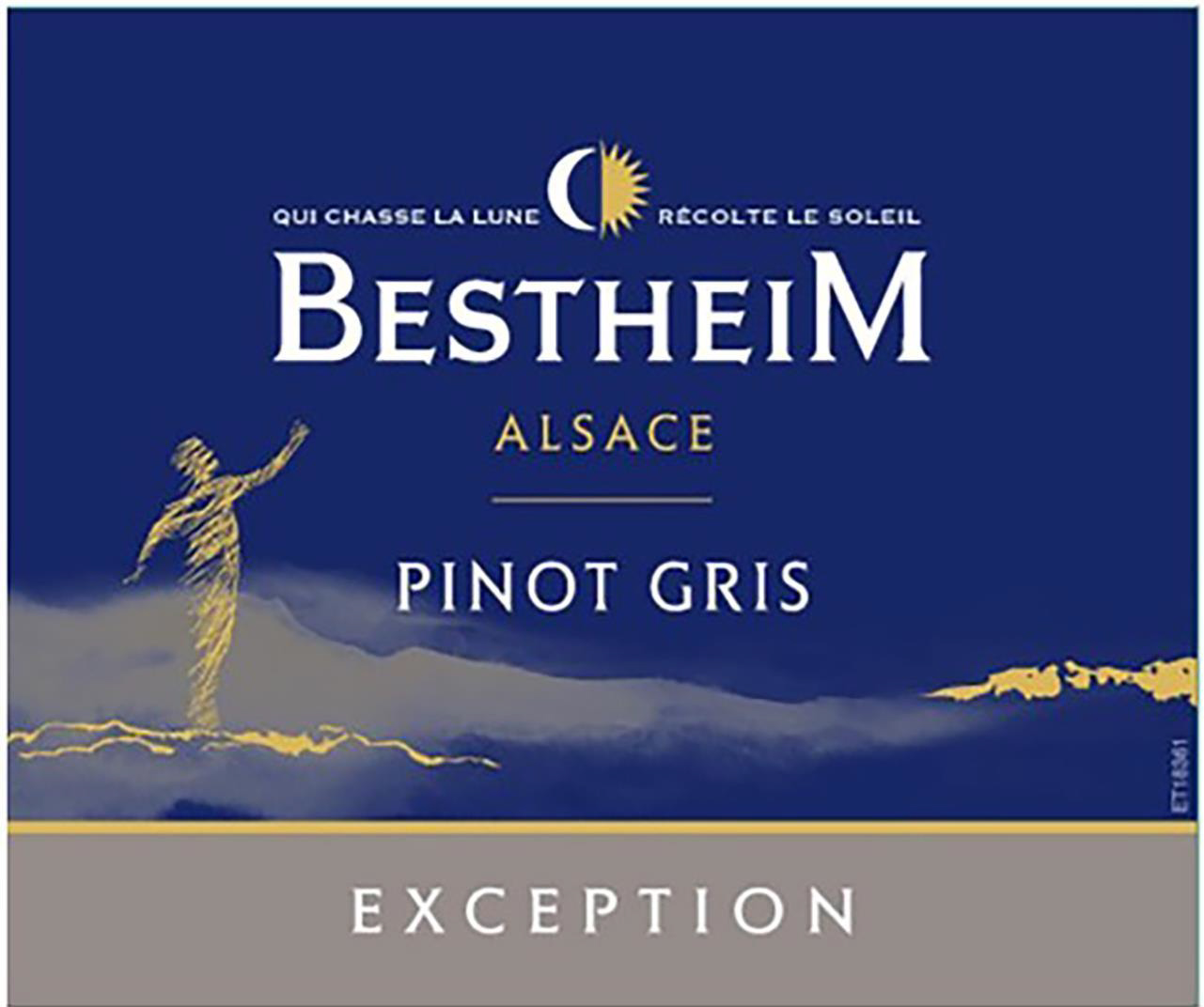 TABC label artwork for Exception Pinot Gris Alsace