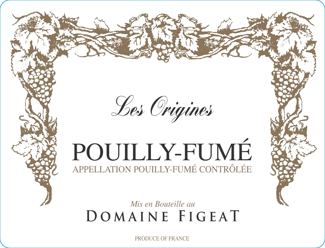 TABC label artwork for Domaine Figeat Pouilly-Fume 'Les Origines'