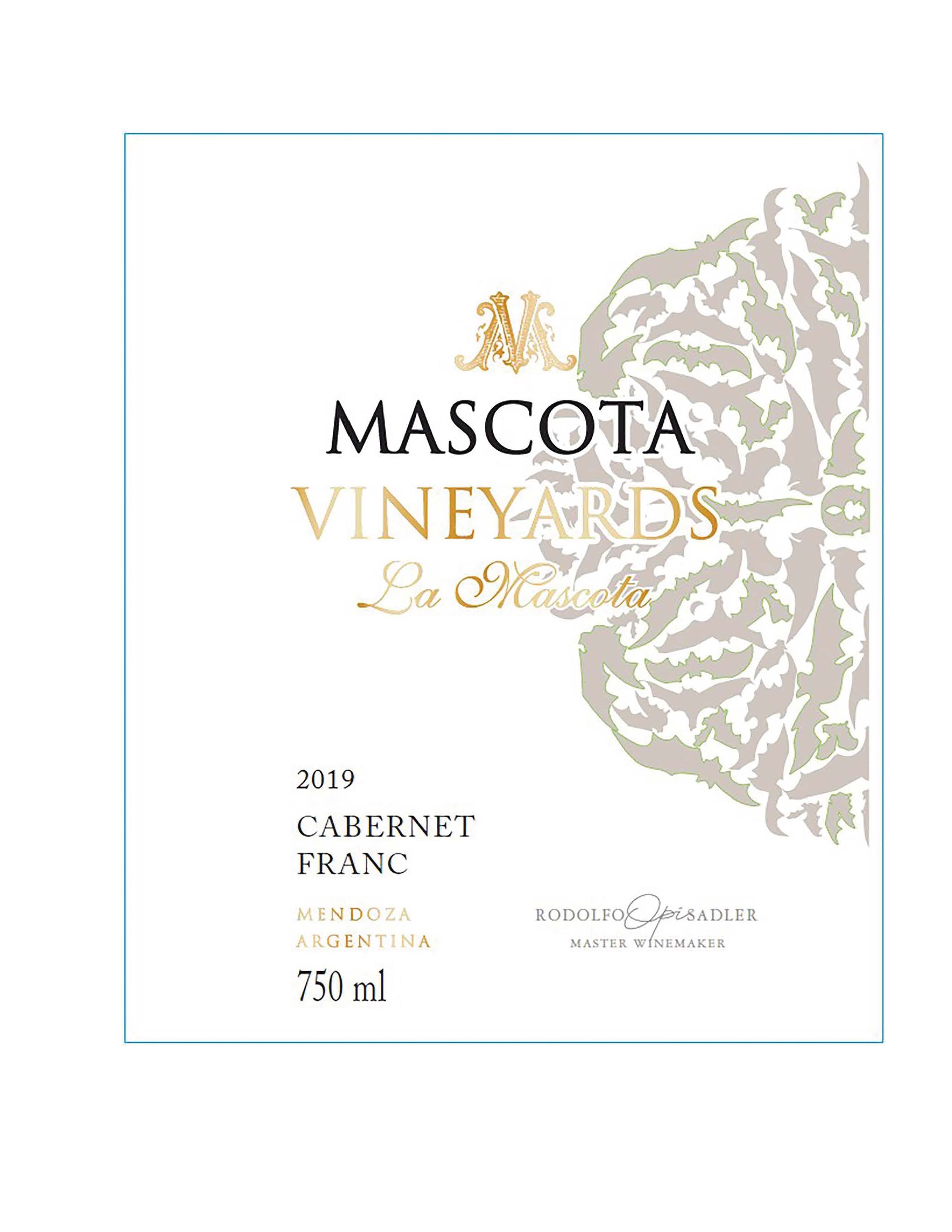 TABC label artwork for Mascota Vyds La Mascota Cabernet Franc