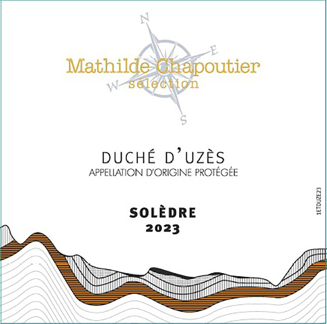 TABC label artwork for MATHILDE CHAPOUTIER SELECTION DUCHE D'UZES RED