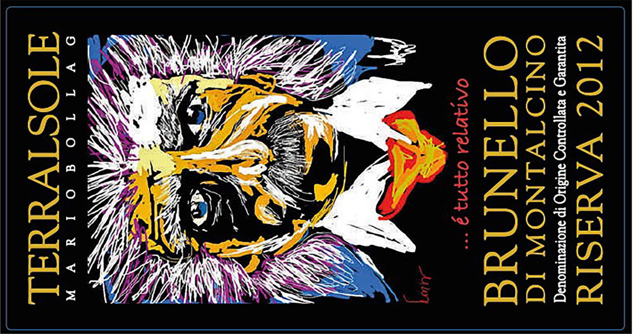 TABC label artwork for Terralsole Brunello Di Montalcino Riserva