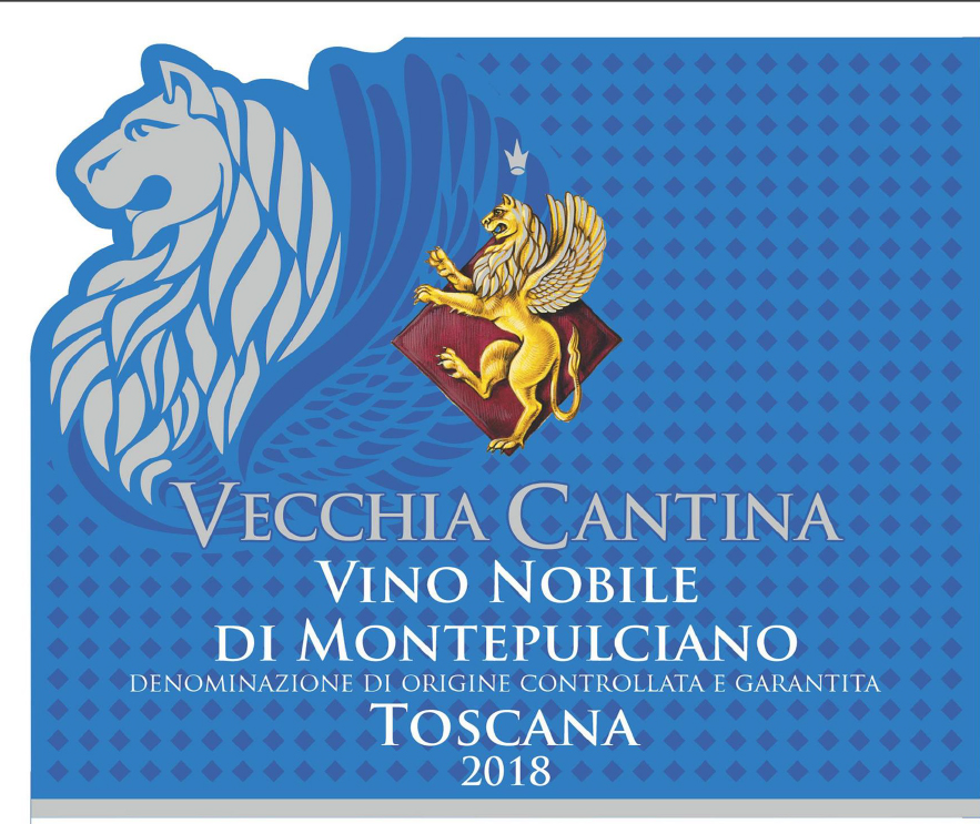 TABC label artwork for Vecchia Cantina Vino Nobile di Montepulciano