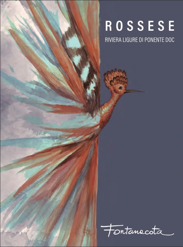 TABC label artwork for Fontanacota, Rossese, Riviera Ligure di Ponente