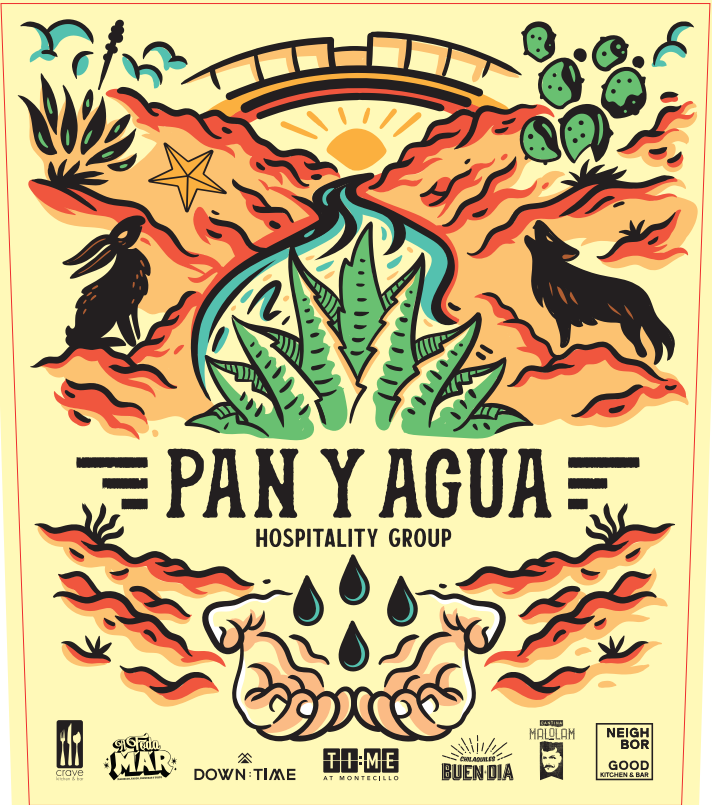 TABC label artwork for Verde Amaras Mezcal (Pan Y Agua Group Label)