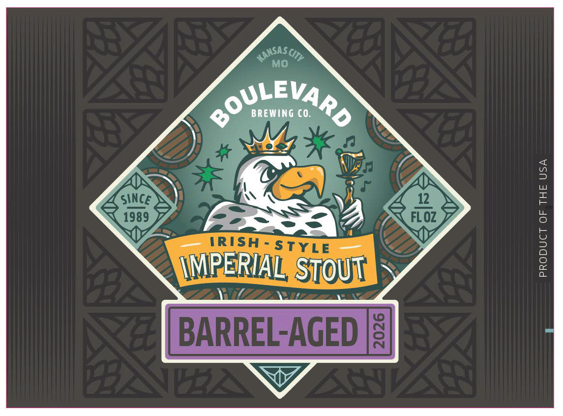 TABC label artwork for BOULEVARD IRISH-STYLE IMPERIAL STOUT