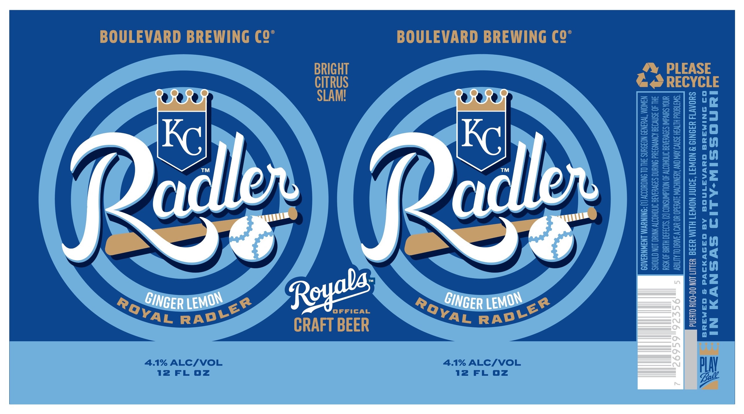TABC label artwork for BOULEVARD ROYAL RADLER