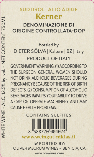TABC label artwork for Niklas Kerner