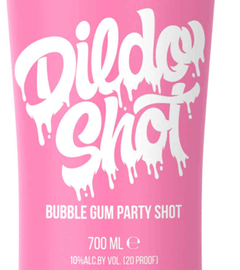 TABC label artwork for Dildo Shot Bubble Gum Party Shot